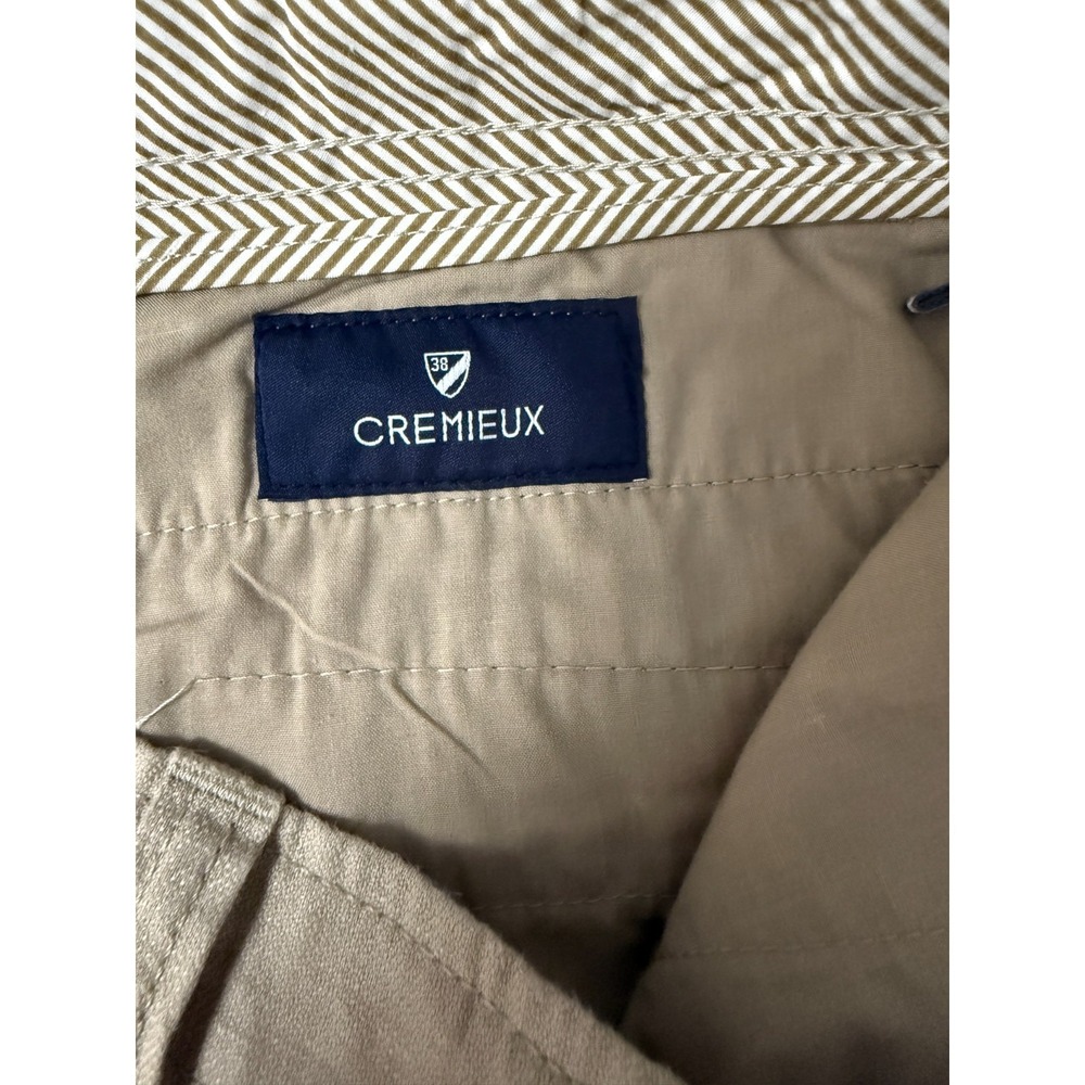 Cremieux Men's Nantucket Tan Linen 36X30 Pants Old Money Preppy Coastal Beach - Picture 4 of 6